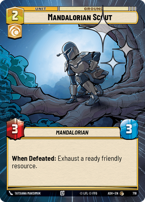 Mandalorian Scout ASH 718