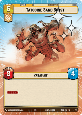 Tatooine Sand Beast ASH 727