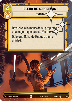 Lleno de sorpresas