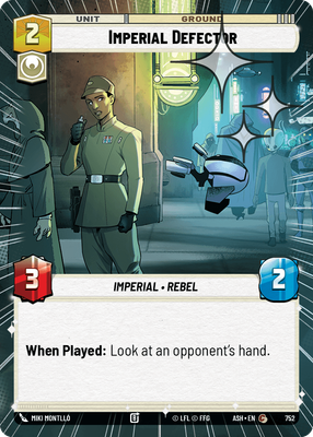 Imperial Defector ASH 752