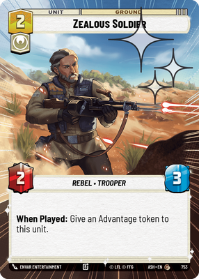 Zealous Soldier ASH 753