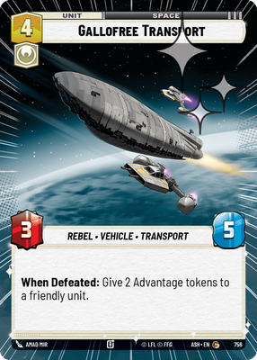 Gallofree Transport ASH 756