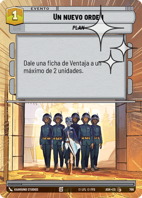 Un nuevo orden