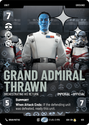 Grand Admiral Thrawn ASH 835