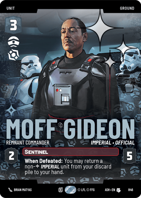 Moff Gideon ASH 846