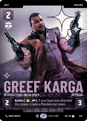 Greef Karga ASH 849