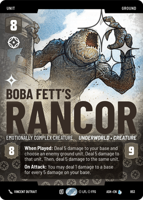 Boba Fett's Rancor ASH 853