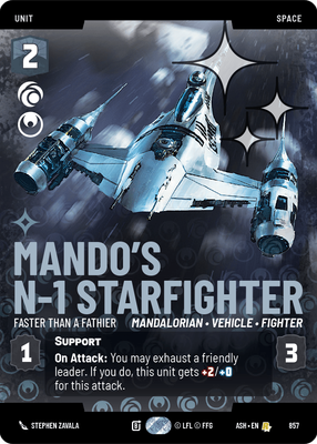 Mando's N-1 Starfighter ASH 857