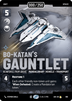 Bo-Katan's Gauntlet ASH 890