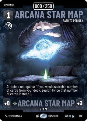 Arcana Star Map ASH 892