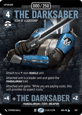 The Darksaber ASH 897