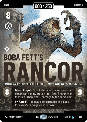 Boba Fett's Rancor ASH 900