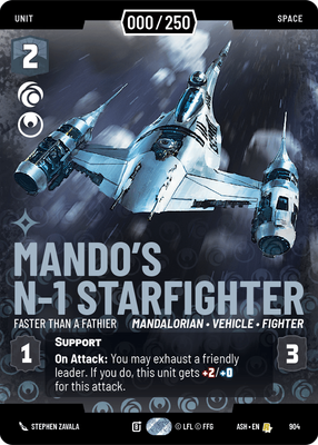 Mando's N-1 Starfighter ASH 904