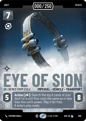 Eye of Sion ASH 909