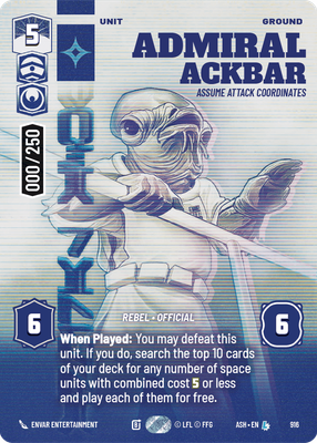 Admiral Ackbar ASH 916
