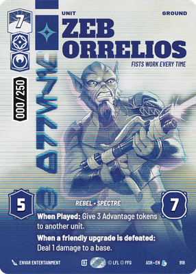 Zeb Orrelios ASH 918