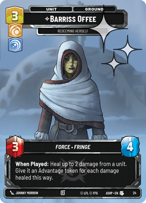 Barriss Offee ASHP 24