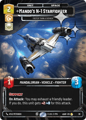 Mando's N-1 Starfighter ASHP 38