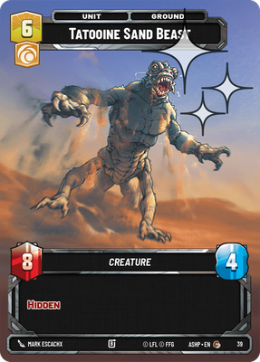 Tatooine Sand Beast ASHP 39