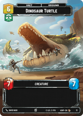 Dinosaur Turtle