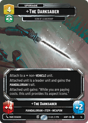 The Darksaber — Icon of Leadership