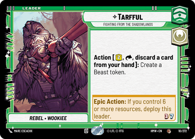 Tarfful - carte Star Wars Unlimited