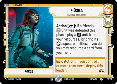 Osha - carte Star Wars Unlimited