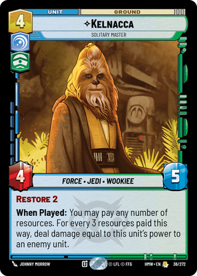 Kelnacca - carte Star Wars Unlimited
