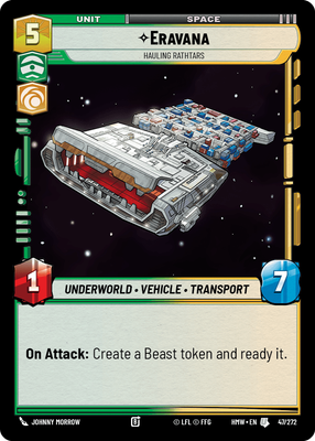 Eravana - carte Star Wars Unlimited