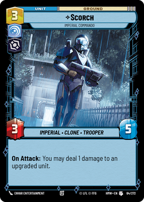 Scorch - carte Star Wars Unlimited