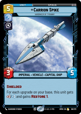 Carrion Spike - carte Star Wars Unlimited