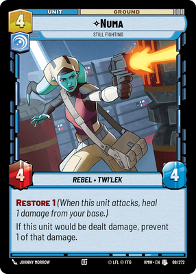 Numa - carte Star Wars Unlimited