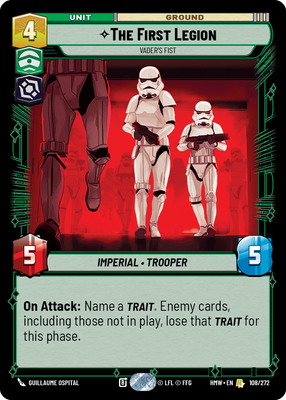The First Legion - carte Star Wars Unlimited