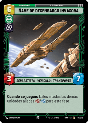 Nave de desembarco invasora