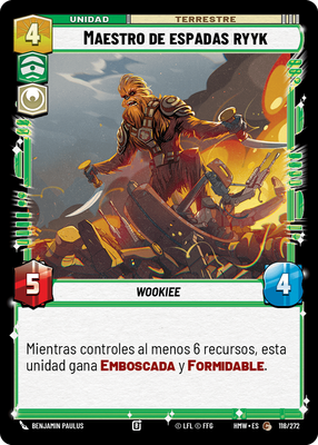 Maestro de espadas ryyk