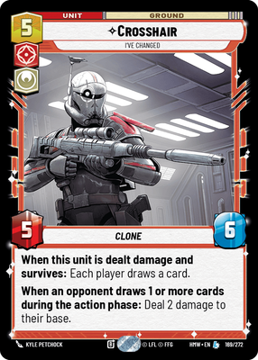 Crosshair - carte Star Wars Unlimited
