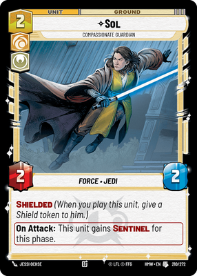 Sol - carte Star Wars Unlimited