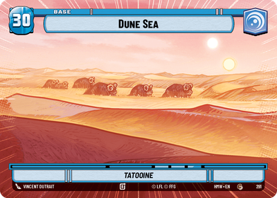 Dune Sea (Homeworlds) — Star Wars: Unlimited card
