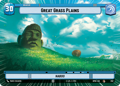 Great Grass Plains (Homeworlds) — Star Wars: Unlimited card