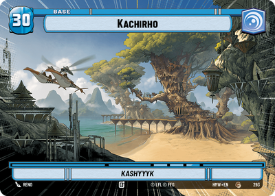 Kachirho (Homeworlds) — Star Wars: Unlimited card