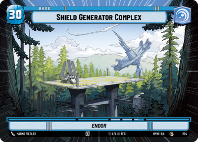Shield Generator Complex (Homeworlds) — Star Wars: Unlimited card