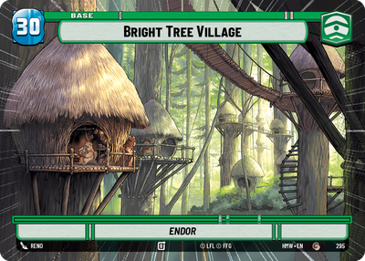 Bright Tree Village (Homeworlds) — Star Wars: Unlimited card