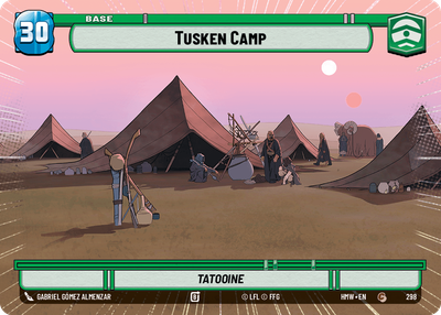 Tusken Camp (Homeworlds) — Star Wars: Unlimited card