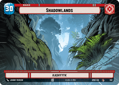 Shadowlands (Homeworlds) — Star Wars: Unlimited card