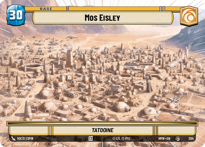 Mos Eisley (Homeworlds) — Star Wars: Unlimited card