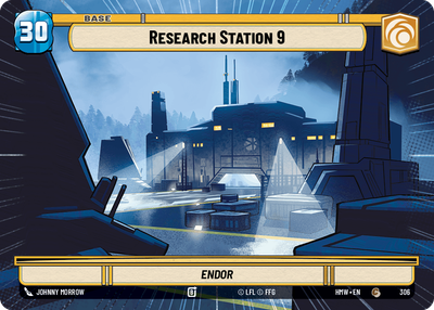 Research Station 9 (Homeworlds) — Star Wars: Unlimited card