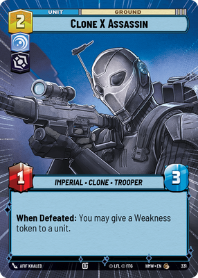 Clone X Assassin · Homeworlds · Hyperspace · #331