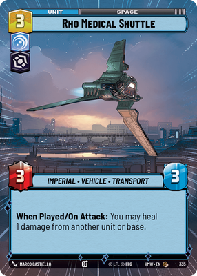 Rho Medical Shuttle · Homeworlds · Hyperspace · #335