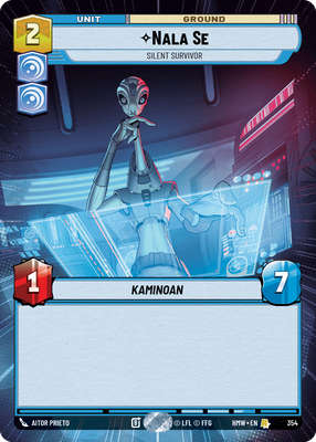 Nala Se (Homeworlds) — Star Wars: Unlimited card