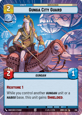 Gunga City Guard (Homeworlds) — Star Wars: Unlimited card